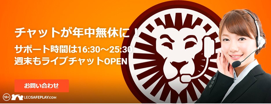 レオベガスサポート